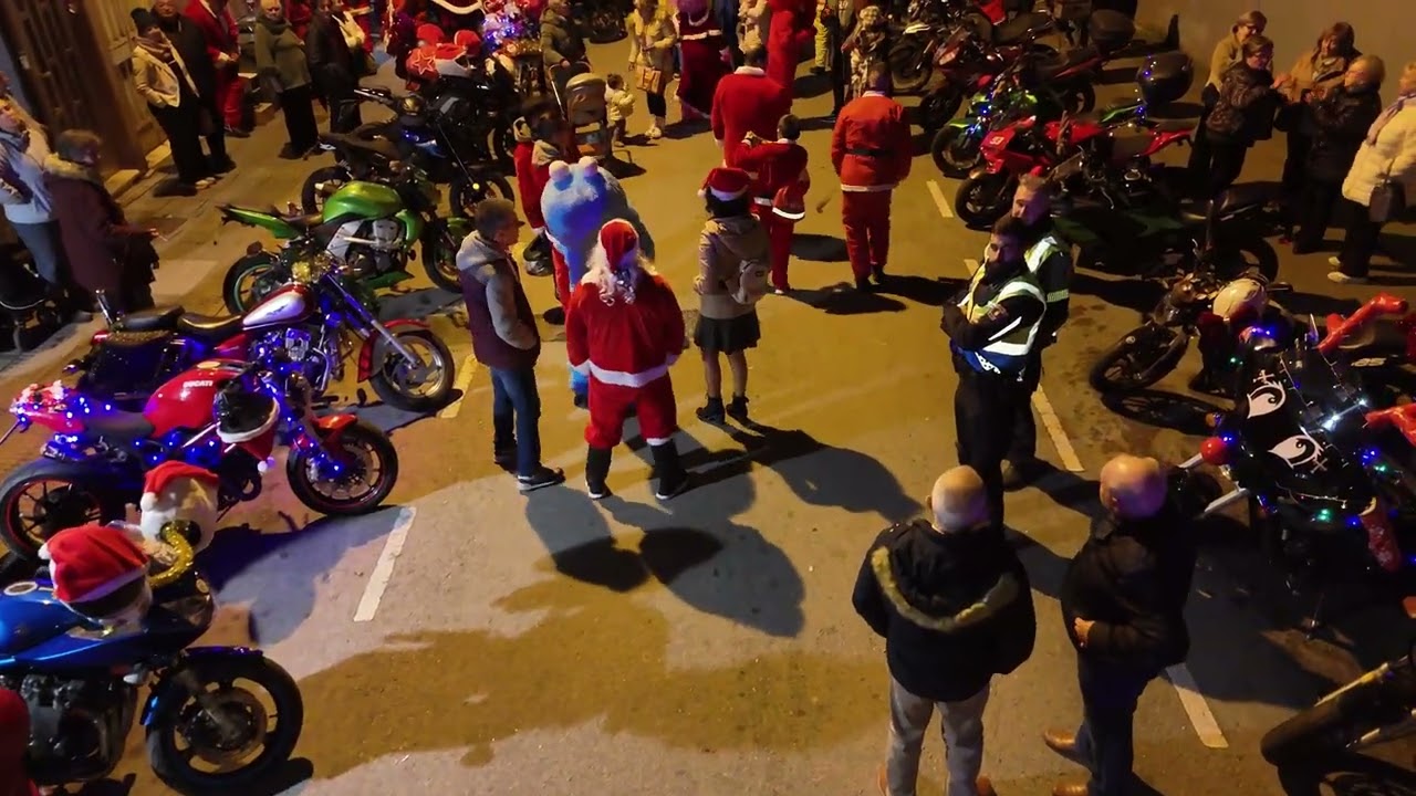 Ruta Motera Papa Noel 2025