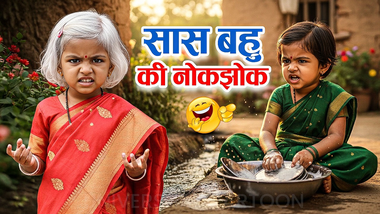 सास बहु की नोकझोक | Saas Bahu Ki Nokjhok | New Comedy Video | Desi Cartoon Hindi