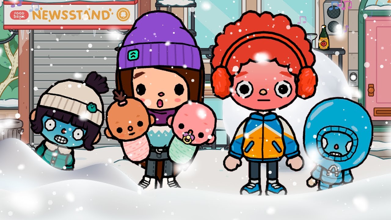 🥶¡Una Ola Glacial Arrasa la Ciudad!🥶  Toca Boca Life World