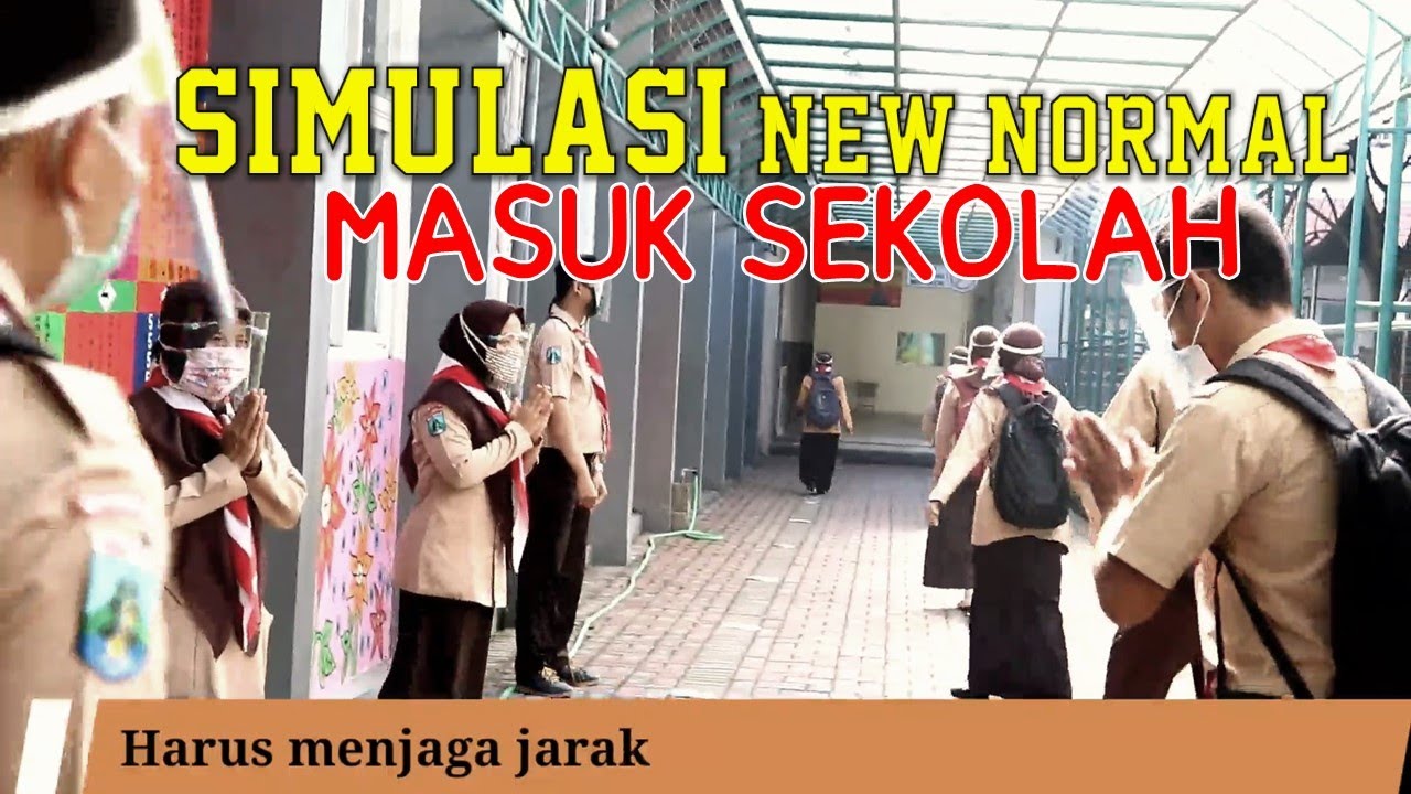 Simulasi New Normal masuk sekolah - SDI AL AKBAR