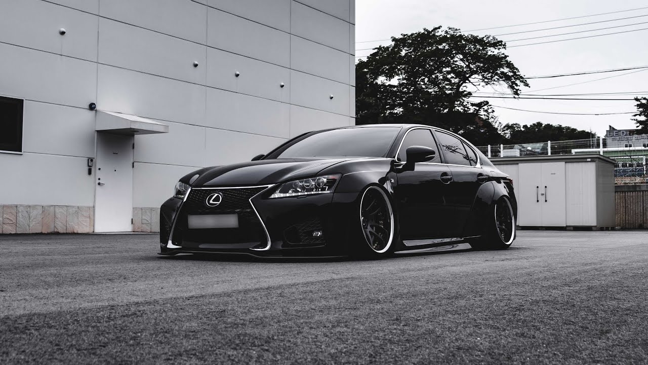 Bagged Lexus GS350 F Sport