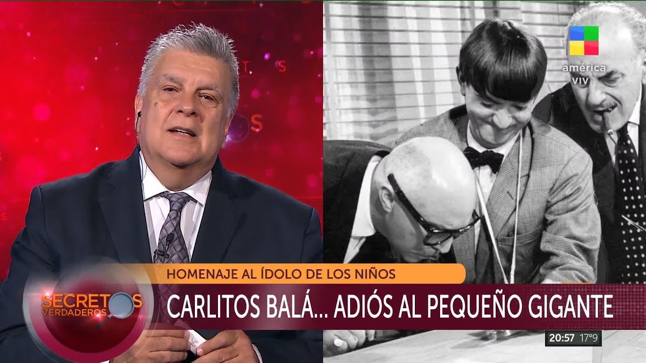 ⚫ La emoción de Luis Ventura al recordar a Carlitos Balá