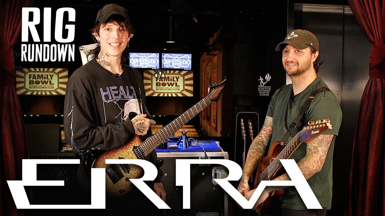 ERRA Rig Rundown с Джесси Кэшем и Клинтом Тастином Guitar Gear Tour