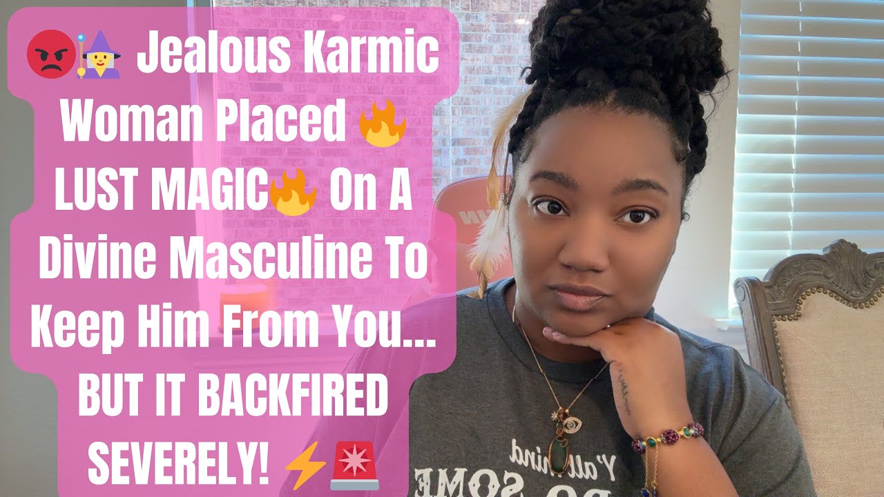 DARK MAGIC 🪄 WAS USED TO MAKE A CHOSEN DIVINE MASCULINE VIEW HIS EARTH ANGEL COUNTERPART AS A KARMIC