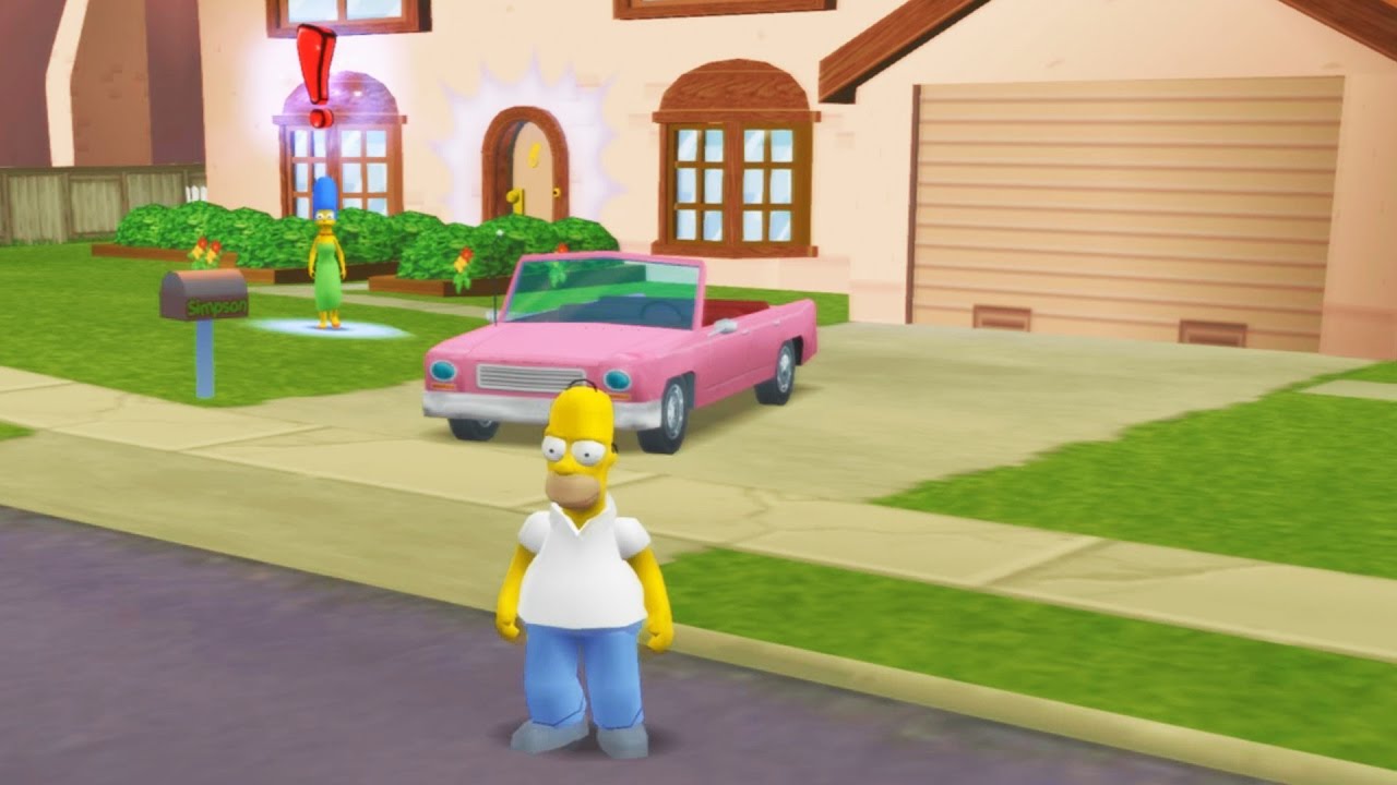 GTA DOS SIMPSONS? - SIMPSONS HIT AND RUN PARA PS2