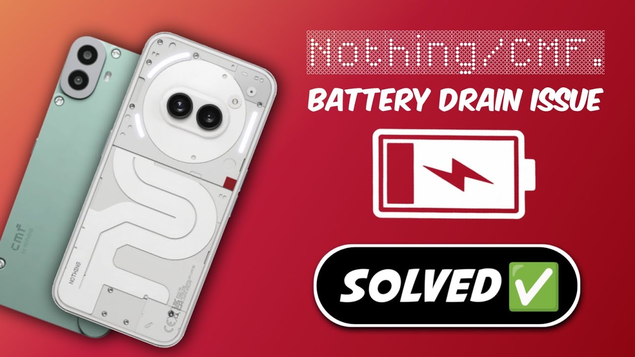 Nothing/CMF Phone Battery Drain Problem Solved⚡ | Hidden Setting You Must Turn Off!
