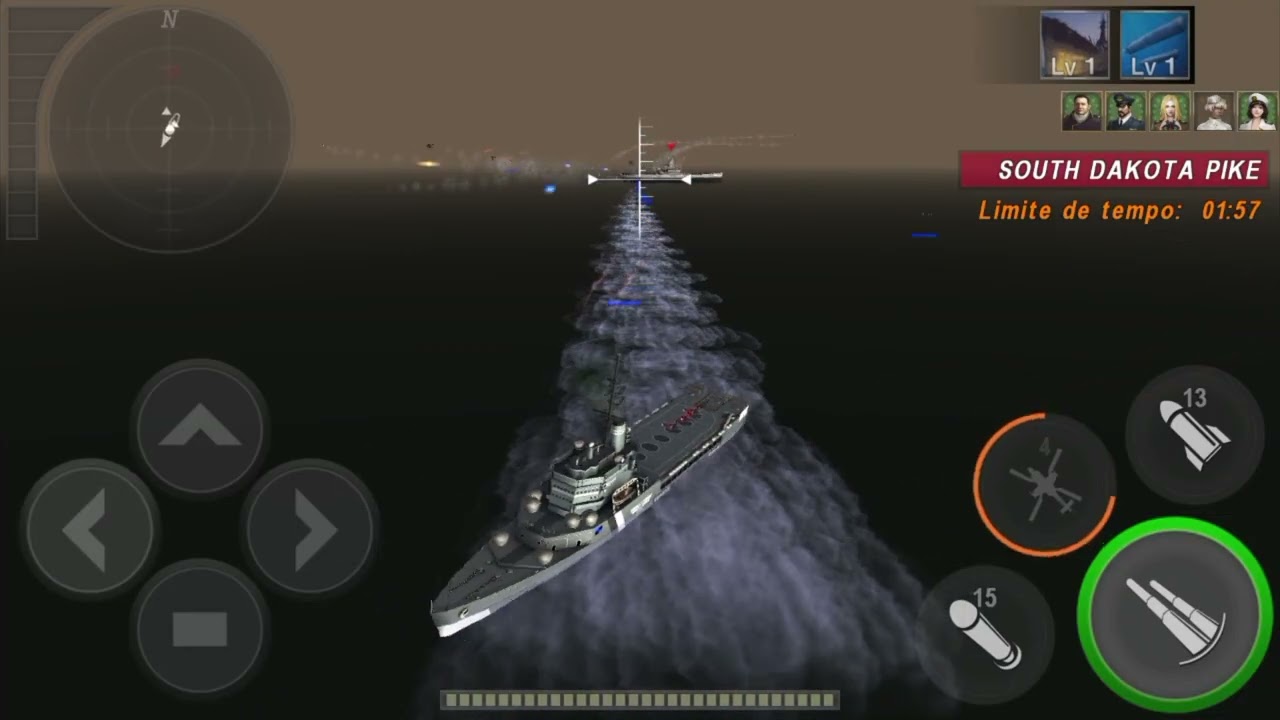 Irei fazer o Modo Battale Arena no Warship Battale 3D 
