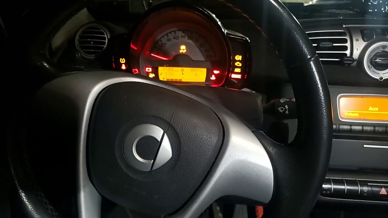 Программирование ключей Smart ForTwo 2014 года