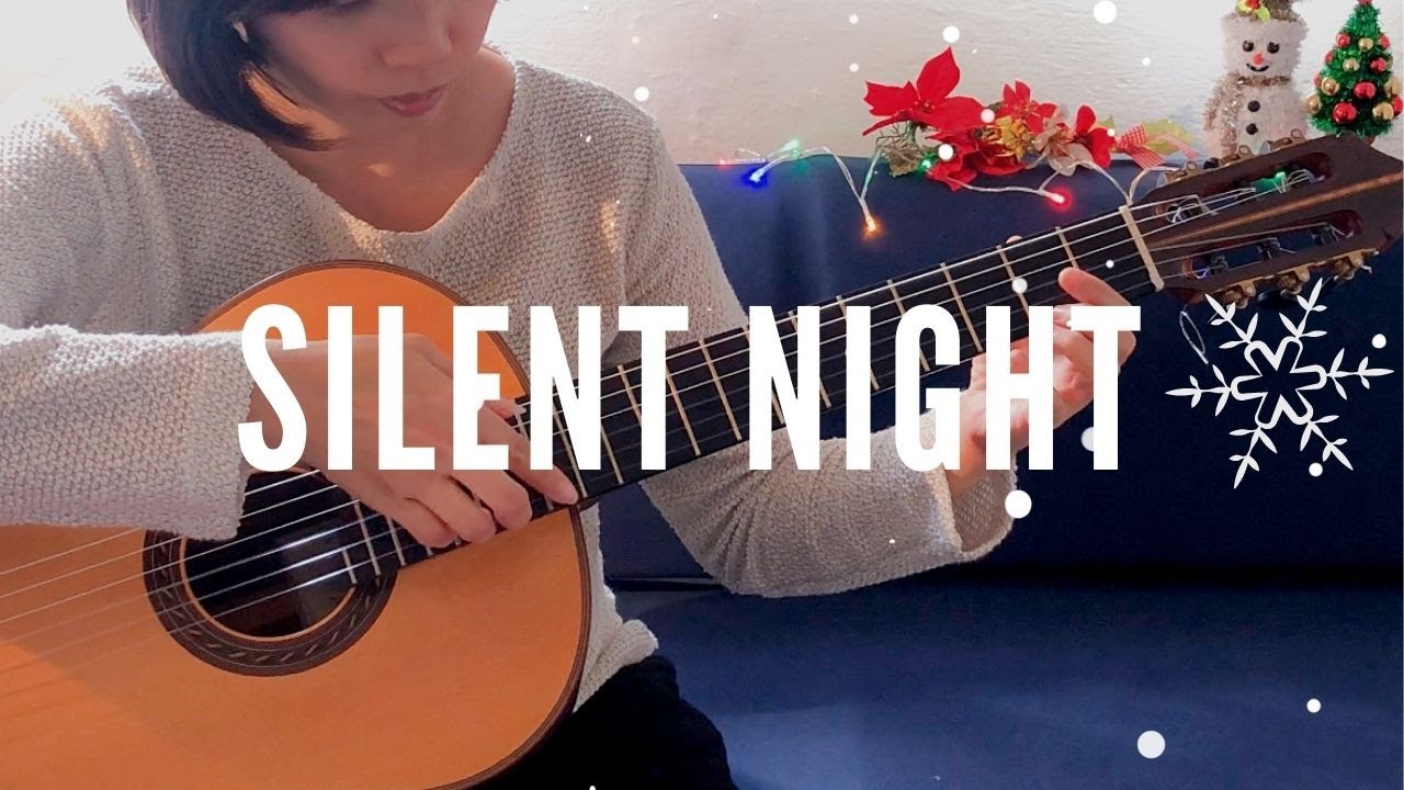 Silent Night 平安夜 - Classical Guitar Instrumental cover (fingerstyle)- Kimmy Kwong