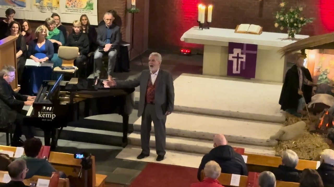 Biblisches Lied N. 6- Dvorak, Dr. Günter Klein bass, pianist Maciej Wesolinski pianist 