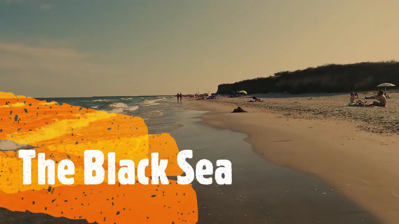 How it looks the beach Corbu-Constanta and the wild vegetation on The Black Sea-Plaja Corbu 2021