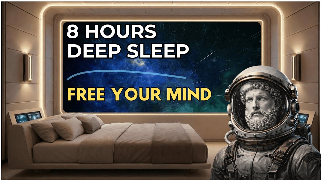 8 Hours Deep Sleep Music – Free Your Mind & Let Go of Thoughts