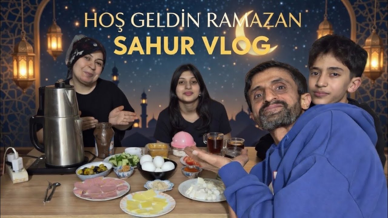 RAMAZAN AYININ / İLK SAHUR VLOG! 🌙 (Neler Hazırladık?) ( 2026 YILI )
