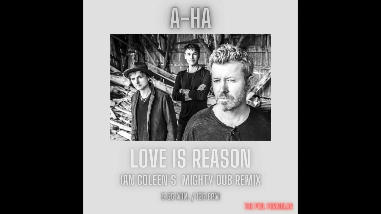 A-HA - LOVE IS REASON ( Ian Coleen`s Mighty Dub Mix ) THE PWL FORMULAR
