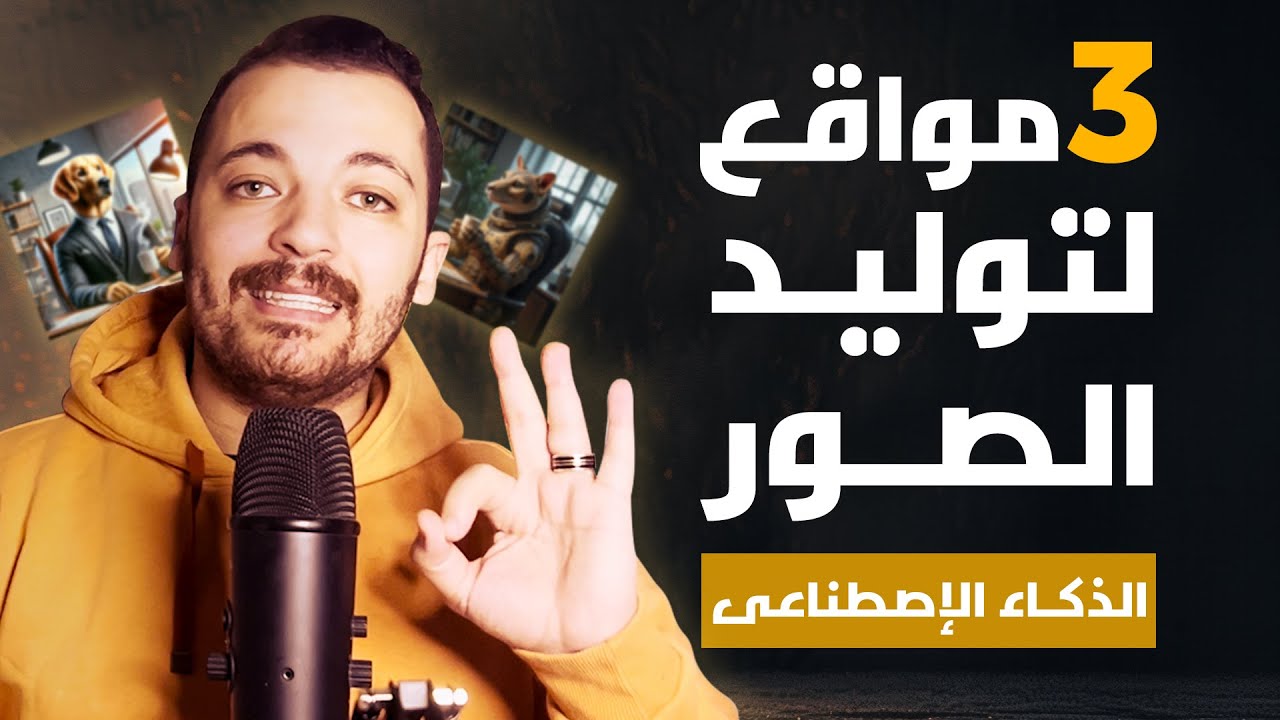 افضل 3 مواقع لتوليد الصور باستخدام الذكاء الاصطناعي Ai الجرافيك ديزاين