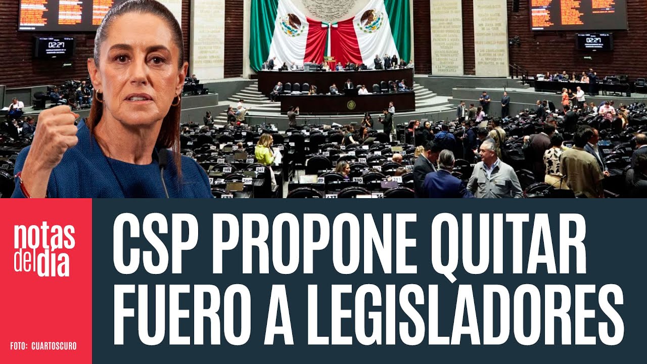 &iquest;Qu&eacute; es el fuero constitucional y cu&aacute;l es su origen? Sheinbaum podr&iacute;a eliminarlo