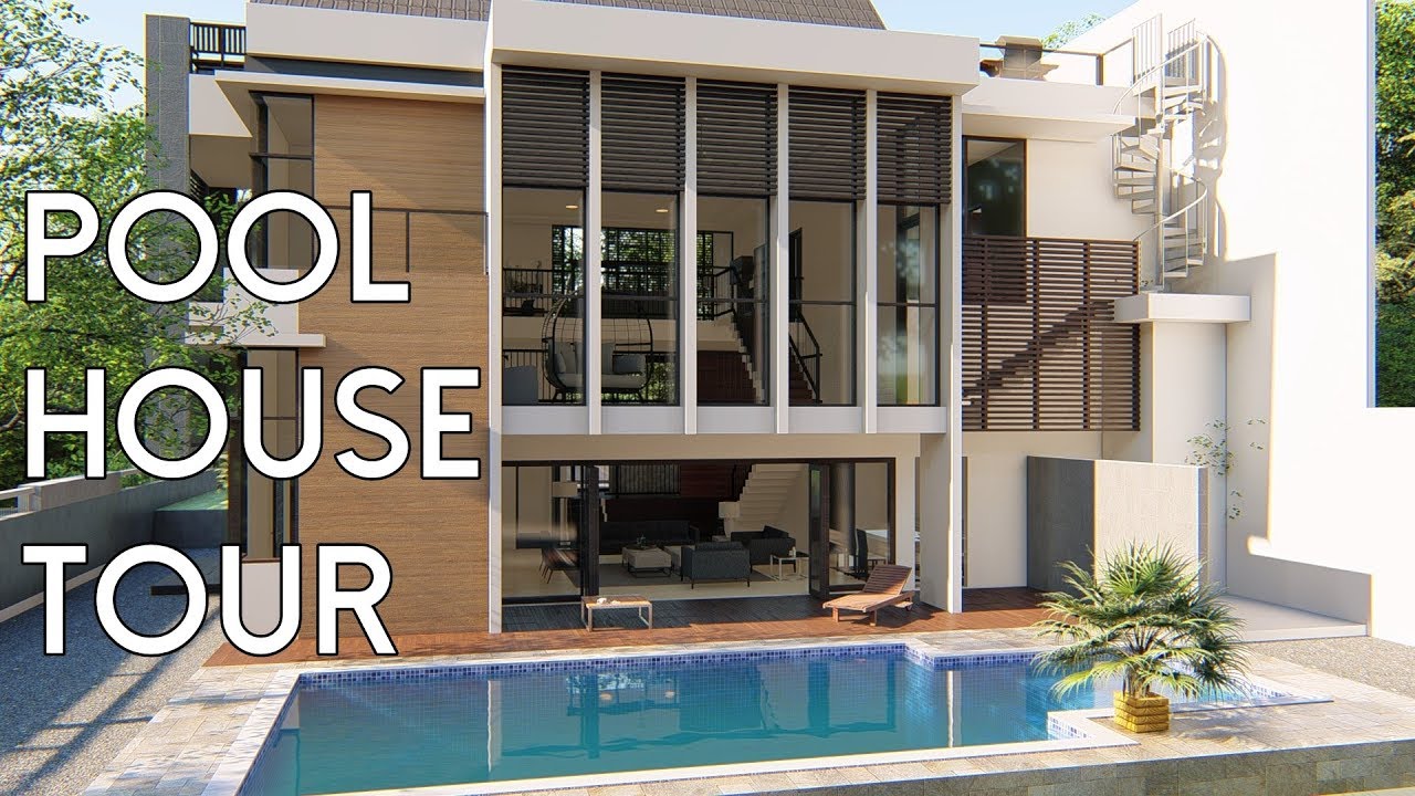 Pool House Design Tour [Desain Rumah Bapak Hady]