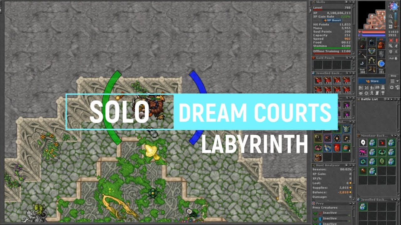 EK 788 DREAM COURTS LABYRINTH 9.8KK/H (225%) - HUNT SOLO