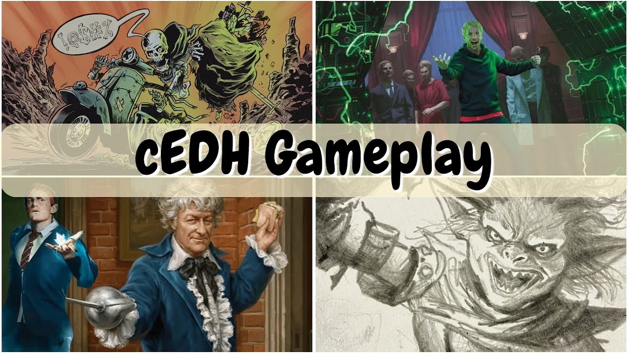 Tiny bons vs The master multiple vs Thrasios smashious vs the new sultai food chain cEDH gameplay