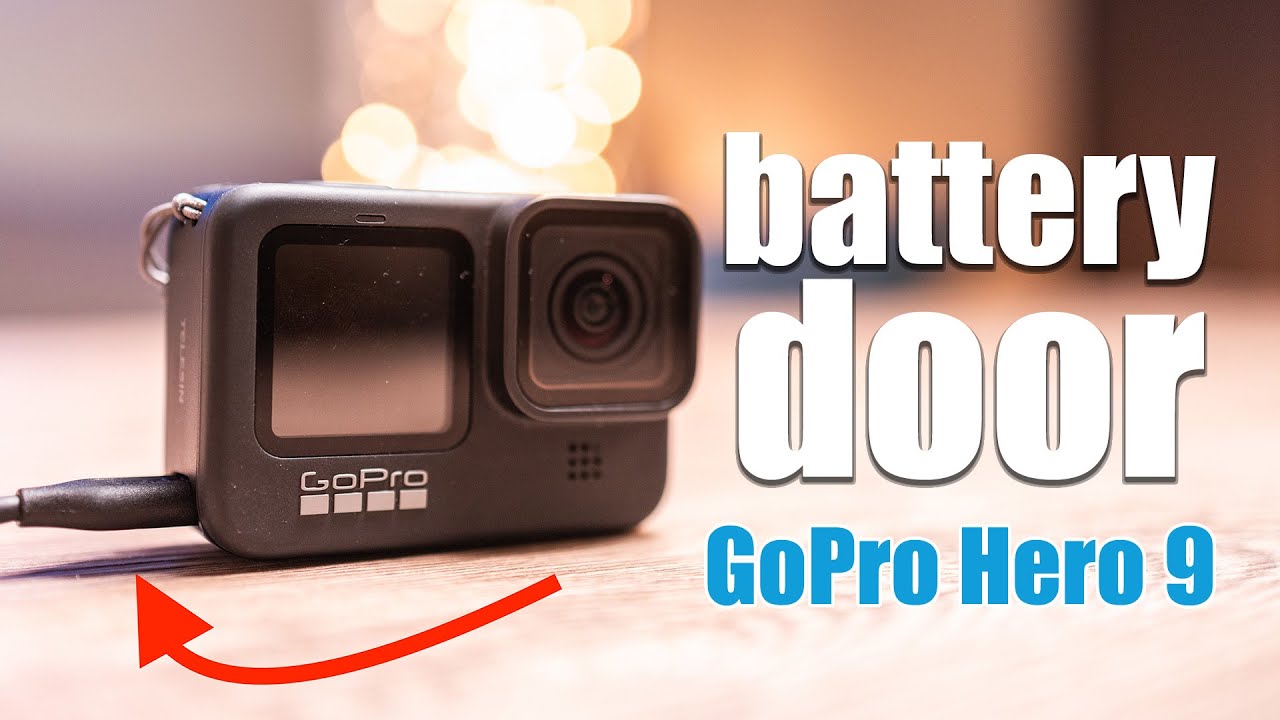 GoPro Hero 9 Black | How to change the battery door! [4K]