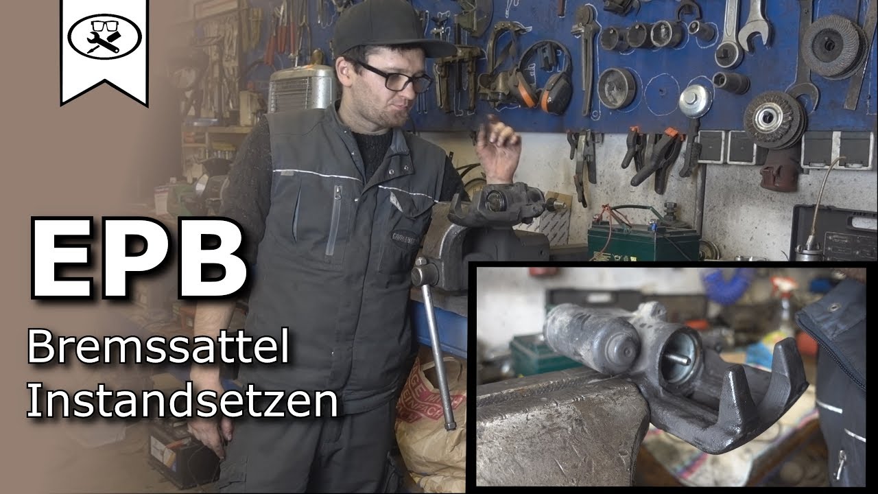 EPB Elektrischen Bremssattel Instandsetzen | Repair the electric brake caliper | VitjaWolf | HD |