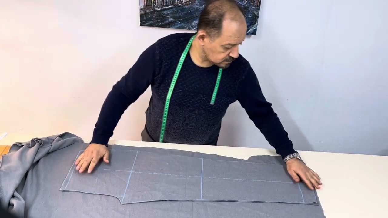 🔥🔥 en pratik anlatımlı kapşonlu eşofman takım kesimi 46/48 beden uyumlu#pratikkesim #eşofman #