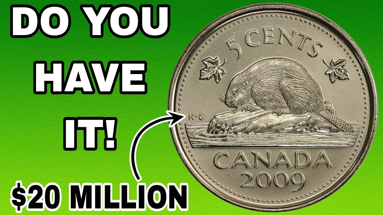 Top 4 Super Rare Canada 5 Cents 2009 look Canadian Nickels You Need to Find These Are Worth millions