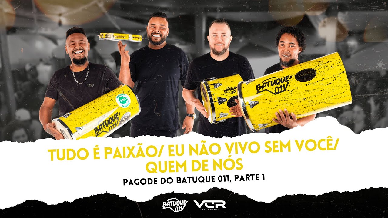 BATUQUE011 - CANTA poutt-pourri  - TUDO E PAIXÃO/ EU NÃO VIVO SEM VOCÊ/QUEM DE NOS