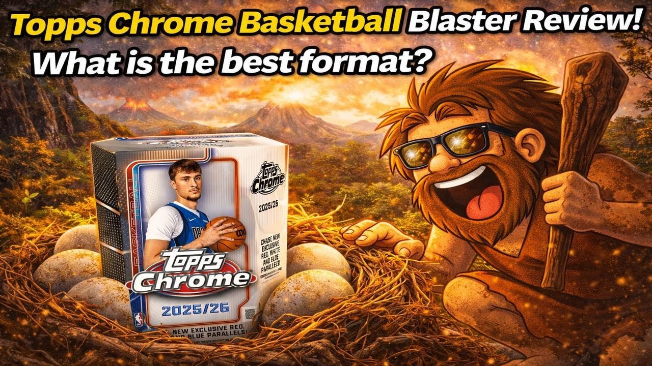 Topps Chrome Basketball Blaster Review! What is the best format?