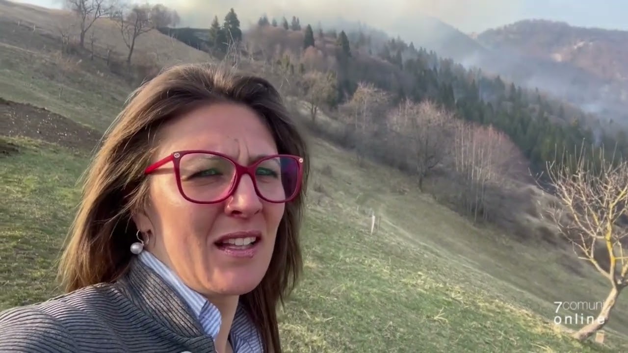 Incendio Foza: intervista al Vigile del Fuoco Lucio Plebs