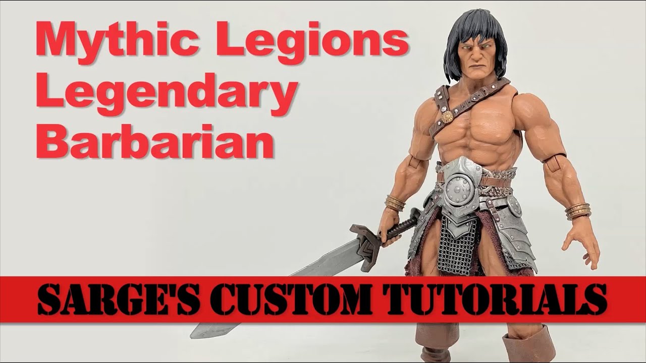Mythic Legions Legendary Barbarian Unboxing and Review