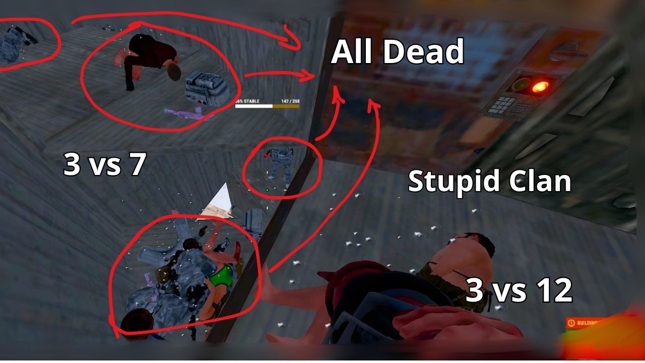 NOS VIENEN A RAIDEAR 2 VECES 2 EQUIPOS DIFERENTERS - RUST