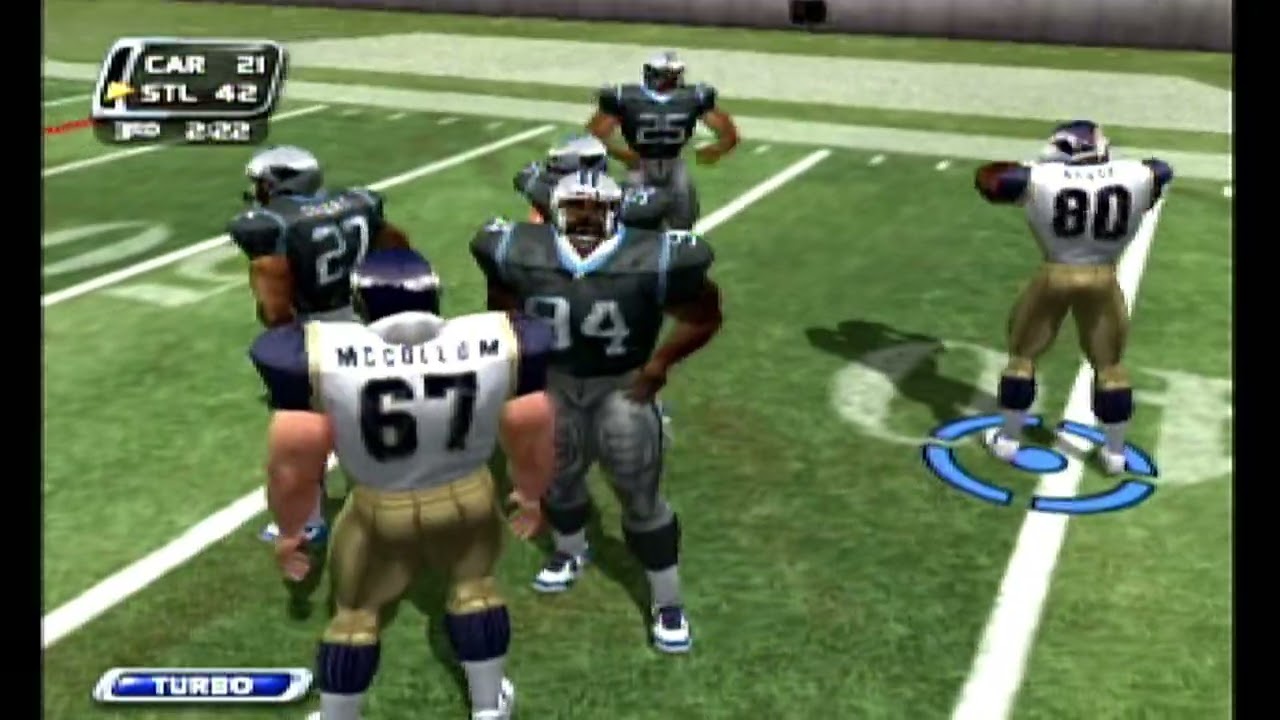 NFL Blitz 2003 - Carolina Panthers vs St Louis Rams