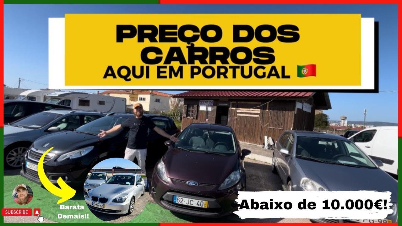 PREÇO DOS CARROS EM PORTUGAL 🇵🇹