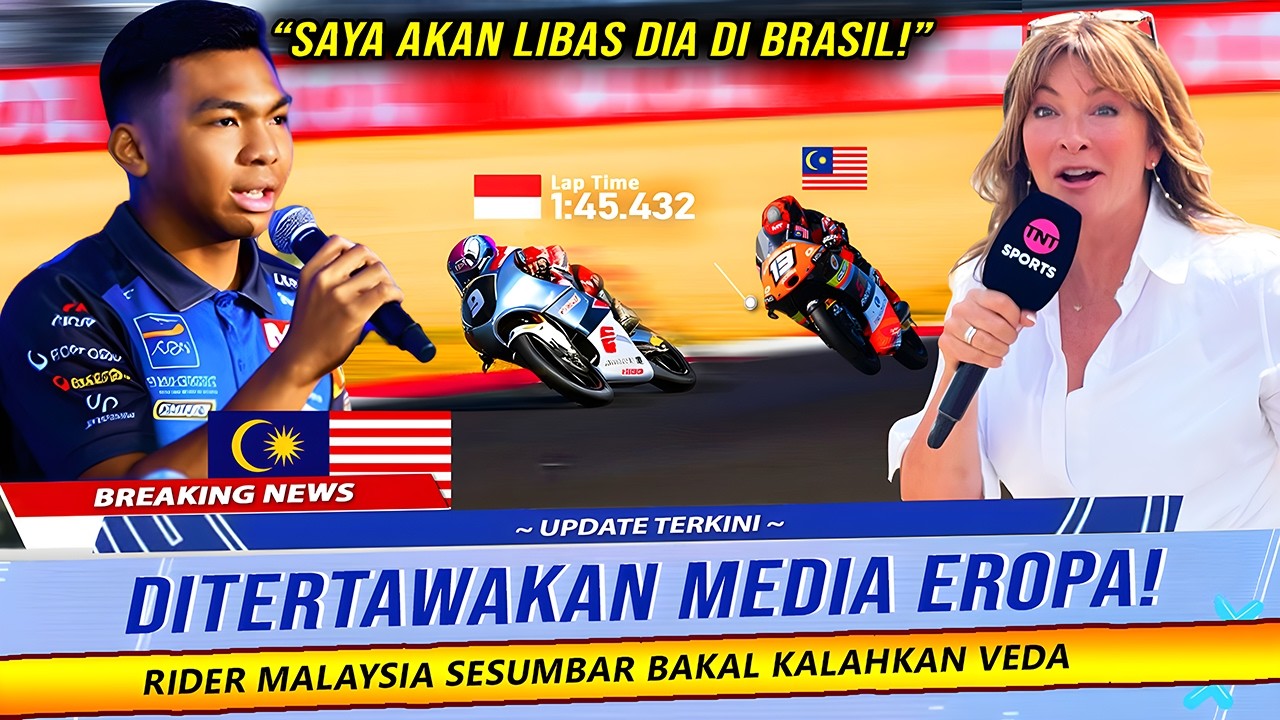 KOAR-KOAR LIBAS VEDA! RIDER MALAYSIA MALAH JADI TERTAWAAN MEDIA EROPA JELANG MOTO3 BRASIL 2026