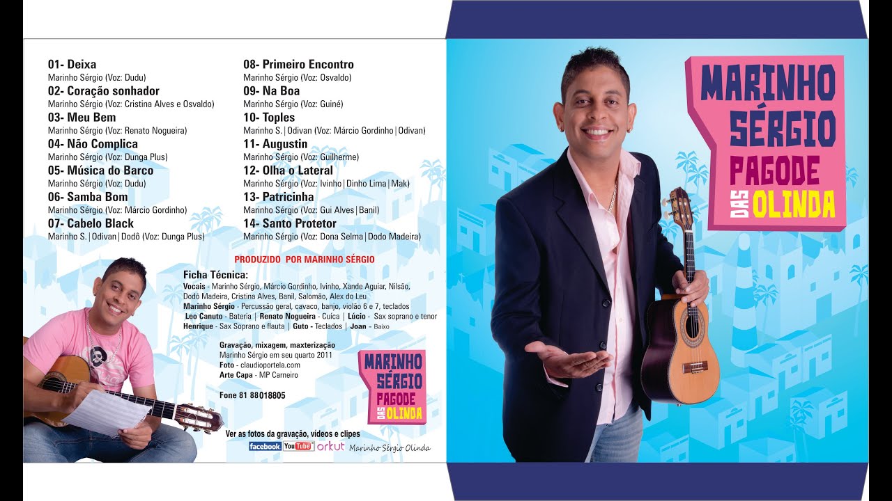 CD PAGODE DAS OLINDAS 2011 (100% AUTORAL)