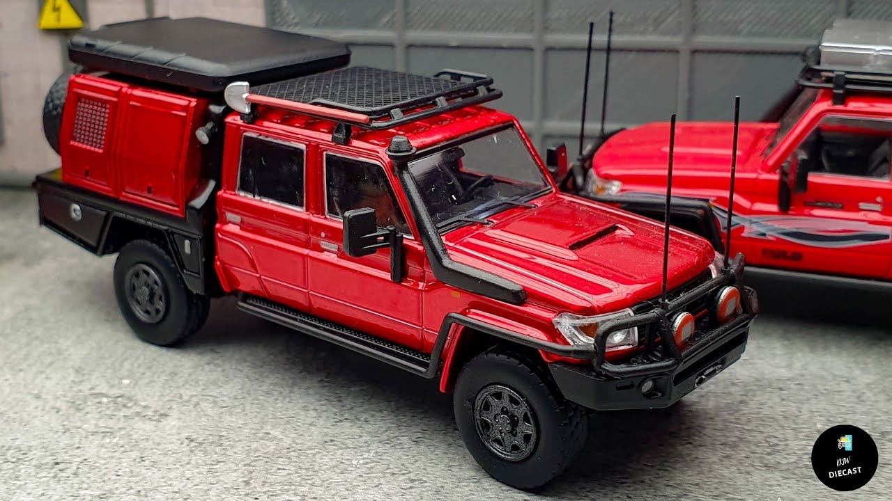Toyota Land Cruiser LC79 with Accessories by Autobots Model 1/64 | UNBOXING and REVIEW
