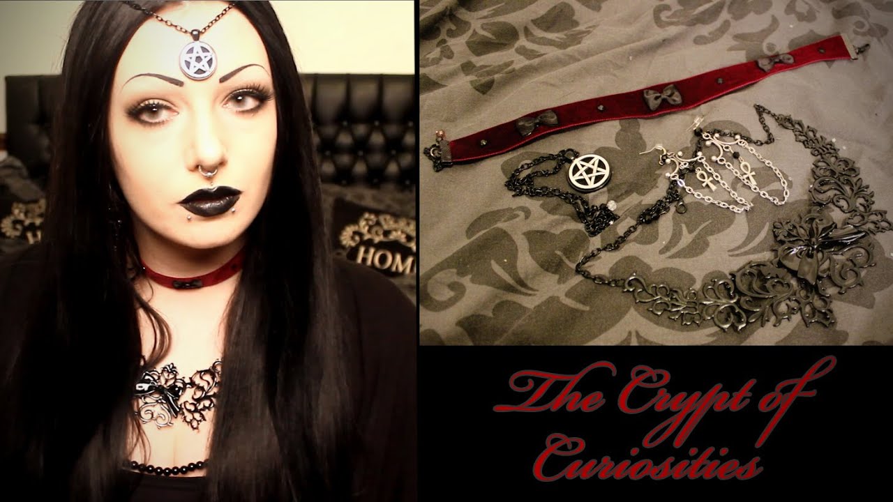 Best Gothic Jewellery - The Crypt of Curiosities! | Toxic Tears