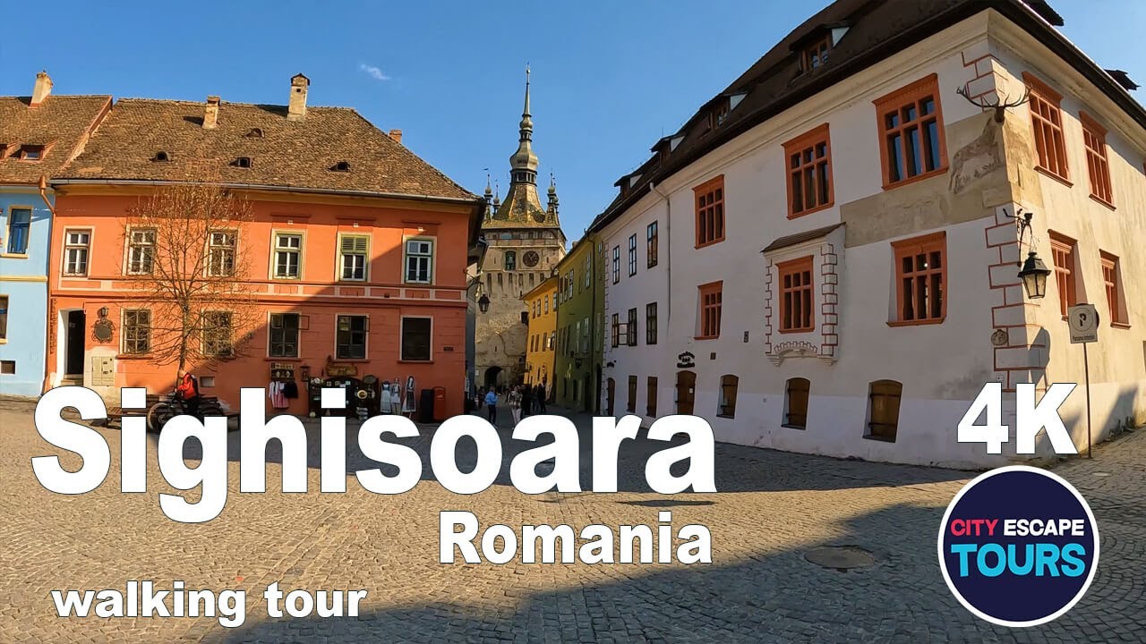 Sighișoara 4K  Medieval Magic  Dracula’s Legacy