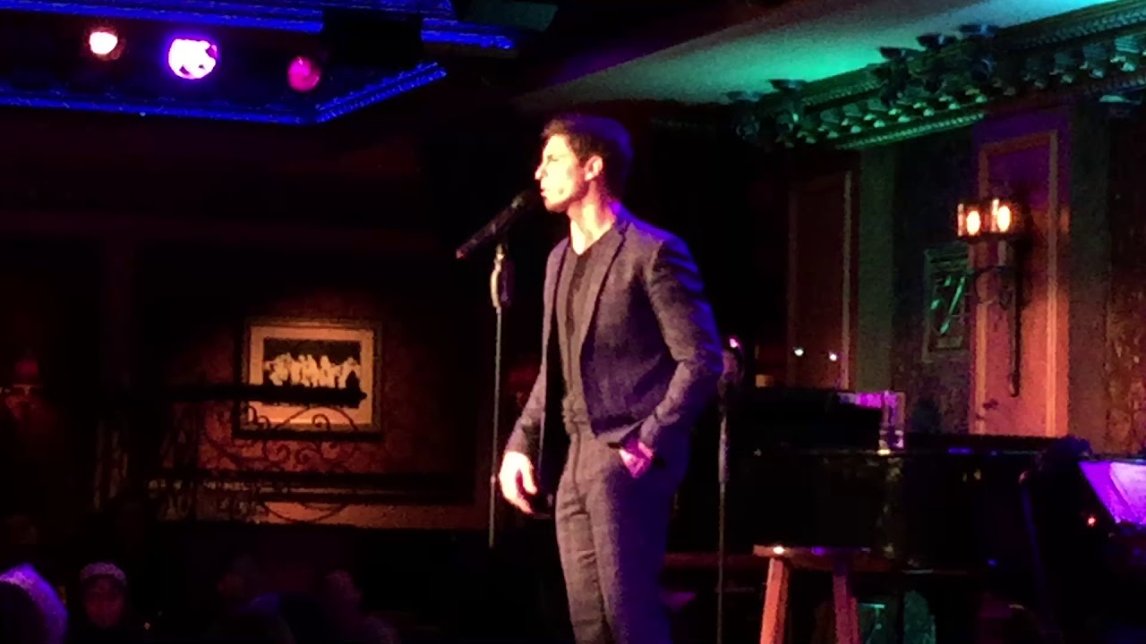 Derek Klena @ Feinstein’s 54 Below (2/18/2019) Justin Bieber Medley: 