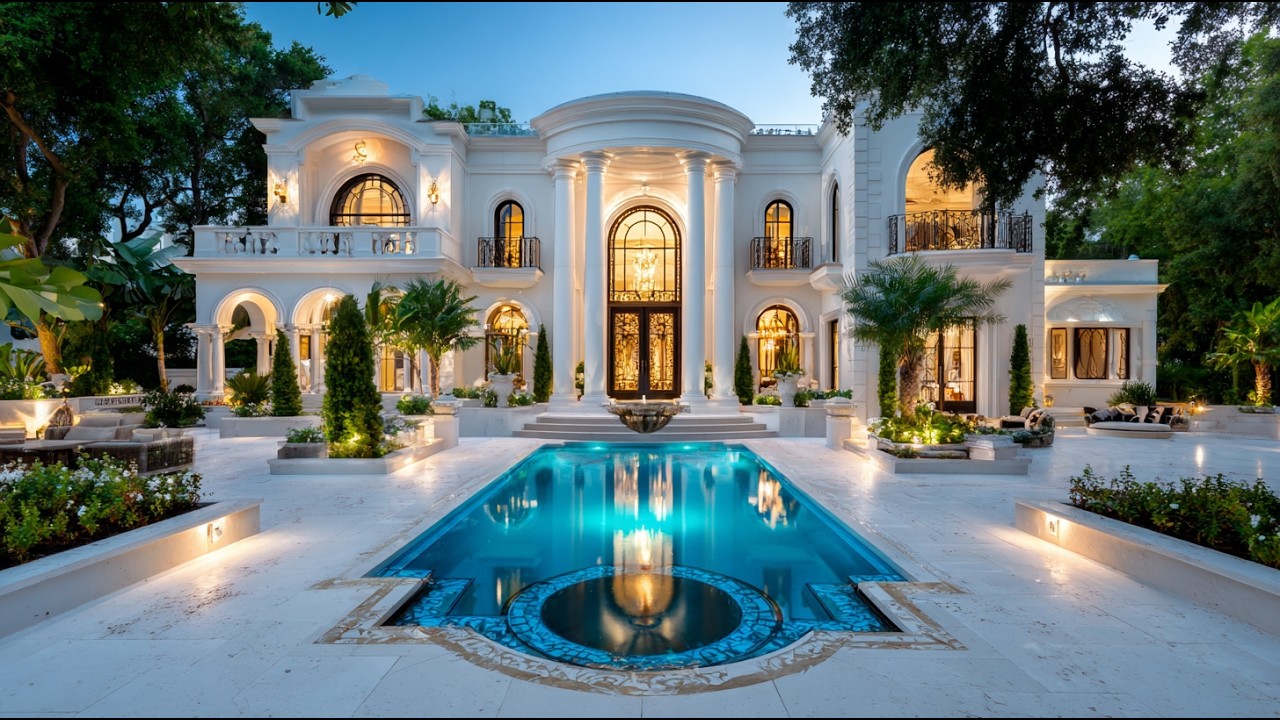🏡 Inside a Billionaire Modern Palace | Luxury Home Design & Mansion Tour