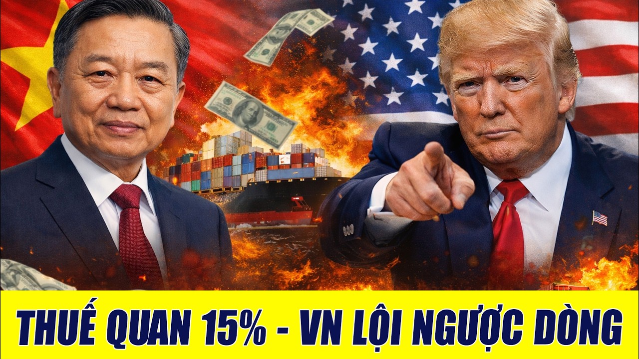 Trump Áp Thuế 19%: Tại Sao Việt Nam Chỉ 15%? Cú 