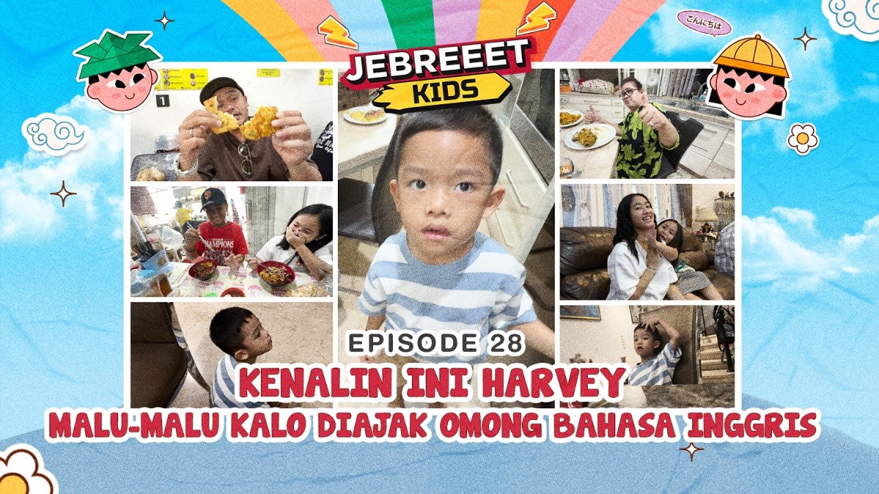 KENALIN INI HARVEY, MALU MALU KALO DIAJAK OMONG BAHASA INGGRIS