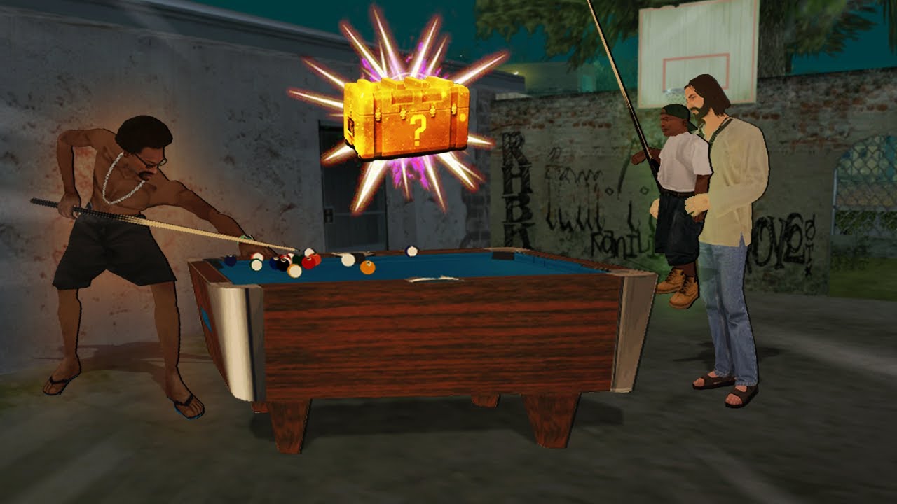 GTA MTA RP - JUNIN DESAFIOU O TIO MOURAIS NA SINUCA VALENDO UMA CAIXA DE ARMAS VIP!