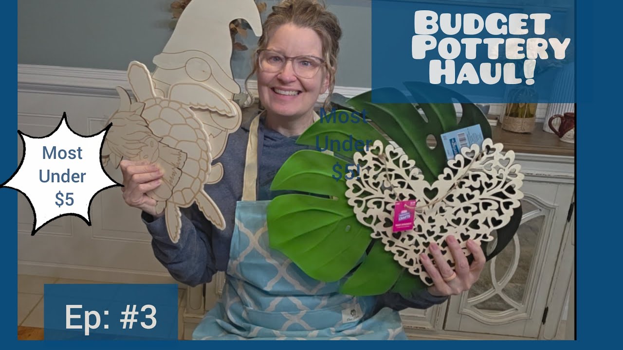 Pottery Hacks! Most under $5 Hobby Lobby Haul... All under $10 🏺💸