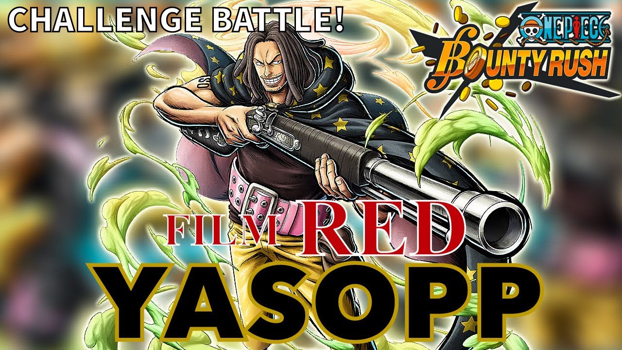 Film Red Yasopp FUN🤩 Challenge Battle Gameplay | One Piece Bounty Rush