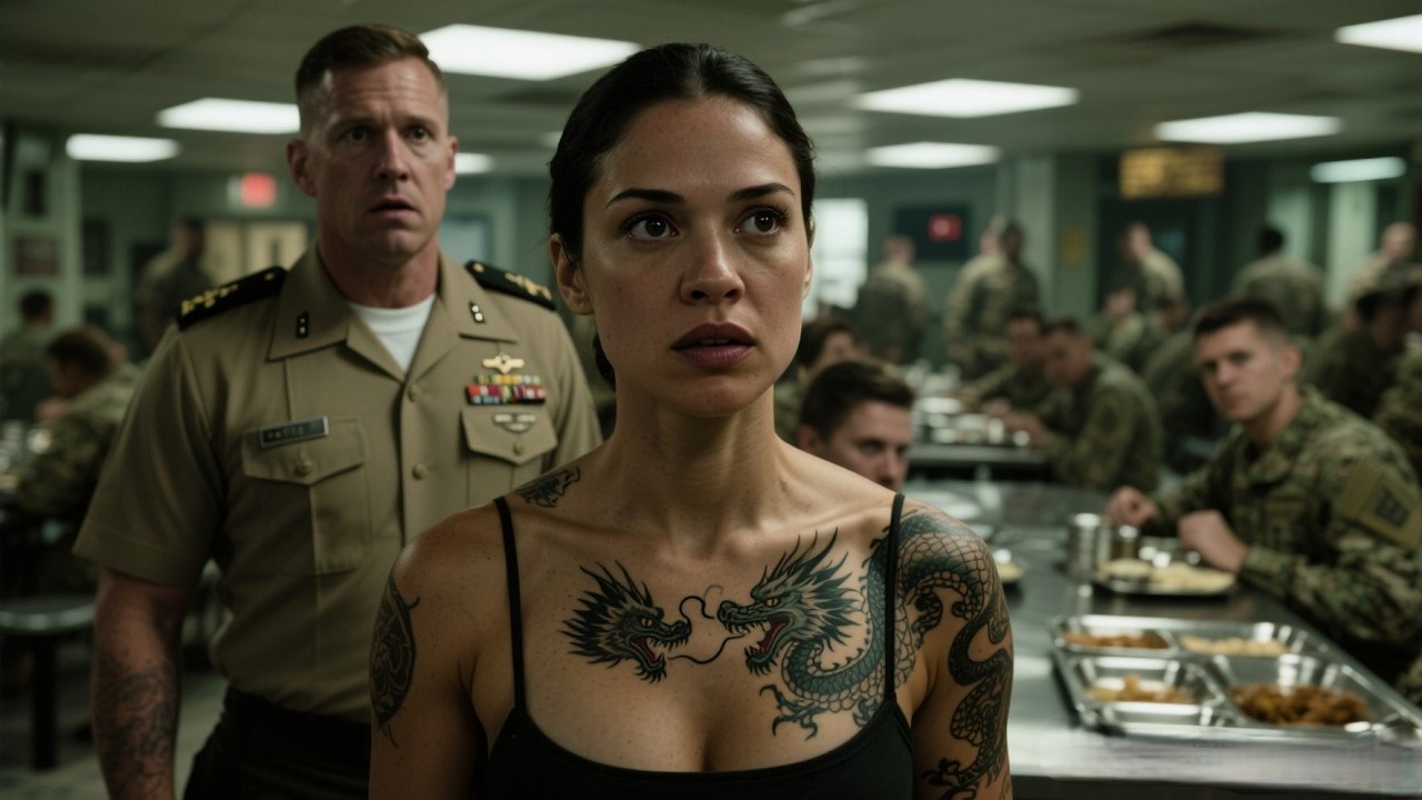 “A Staff Sergeant Ordered a Search in the Mess Hall — Then Her SEAL Dragon Tattoo Stopped Everything