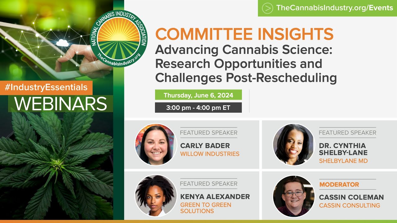 Cannabis Rescheduling Impact on Research and Safety | 06.06.24 | Committee Insights