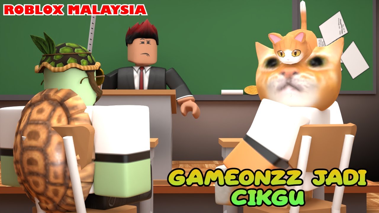 Menjadi Cikgu Sekolah Rendah Di Bloxburg! (Roblox Malaysia)