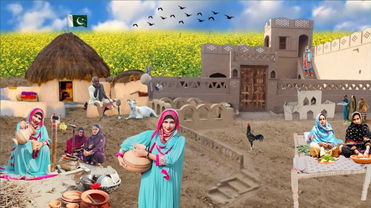 Village Women Morning Routine | Village Women Cooking Food | Village Life Pakistan
